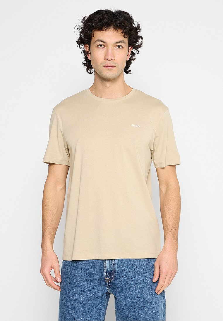 HUGO T-shirt basic beige