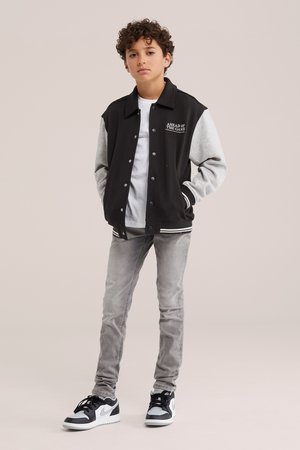WE Fashion, BLUE RIDGE - Jeans Straight Leg - light grey