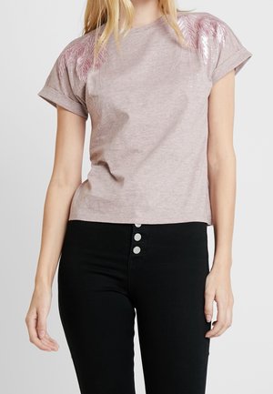 Print T-shirt - light pink