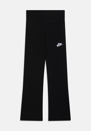 Nike Sportswear FLARE - Verryttelyhousut - black/white