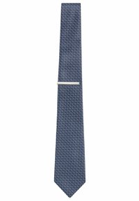 Next TEXTURED WITH 2 PACK REGULAR - Kravata - navy blue rust brown