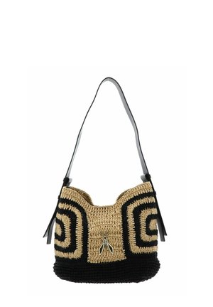 Patrizia Pepe BORSA / BAG - Cabas - black   natural