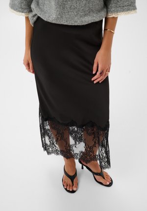 Love Copenhagen, LCMUSA SKIRT - Jupe trapèze - pitch black