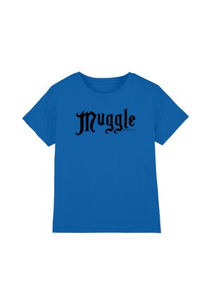 Cotton Soul, HARRY POTTER MUGGLE UNISEX - Print T-shirt - royal blue