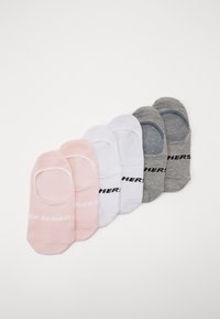Skechers ONLINE UNISEX 6P BASIC VENTILATION - Zeķes treniņiem - english rose
