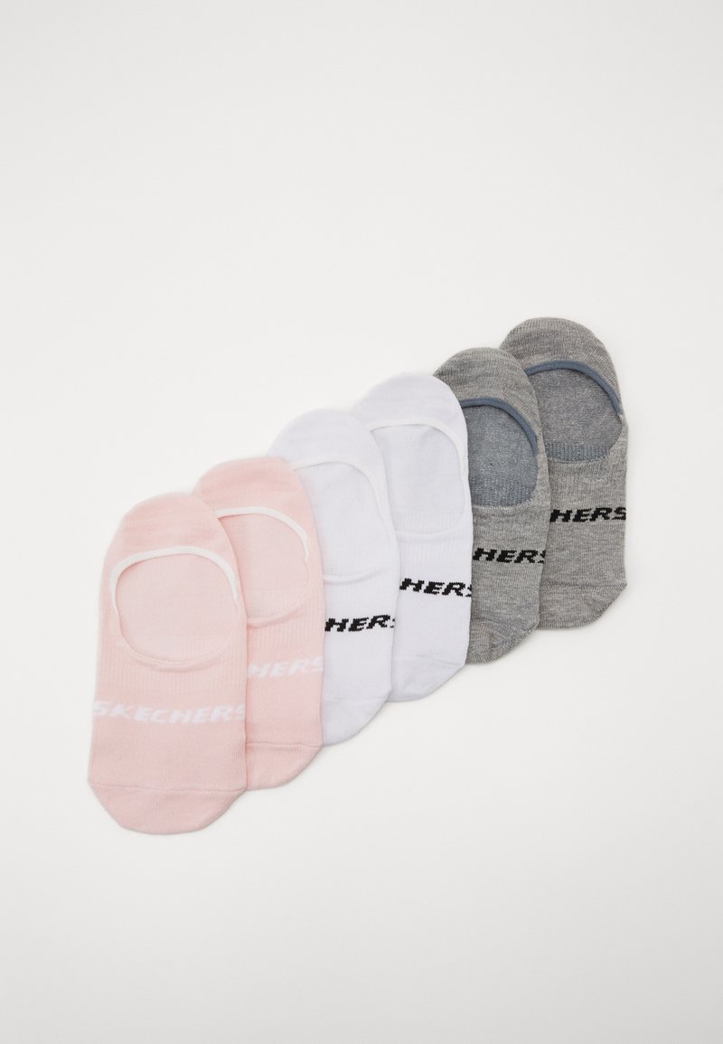 Skechers ONLINE UNISEX 6P BASIC VENTILATION - Zeķes treniņiem - english rose