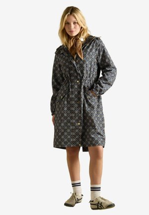 REGULAR FIT - HOLKHAM PACKABLE WITH HOOD - Parka - mottled blue