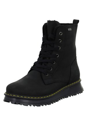 RUDI - Schnürstiefelette - schwarz