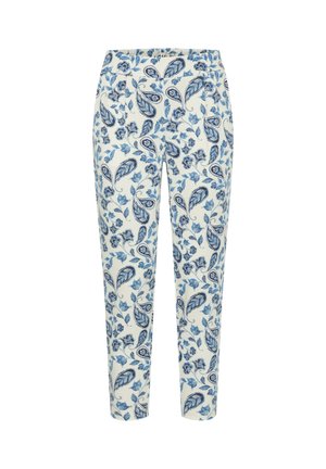 ICHI KATE  - Broek - baleine blue aop