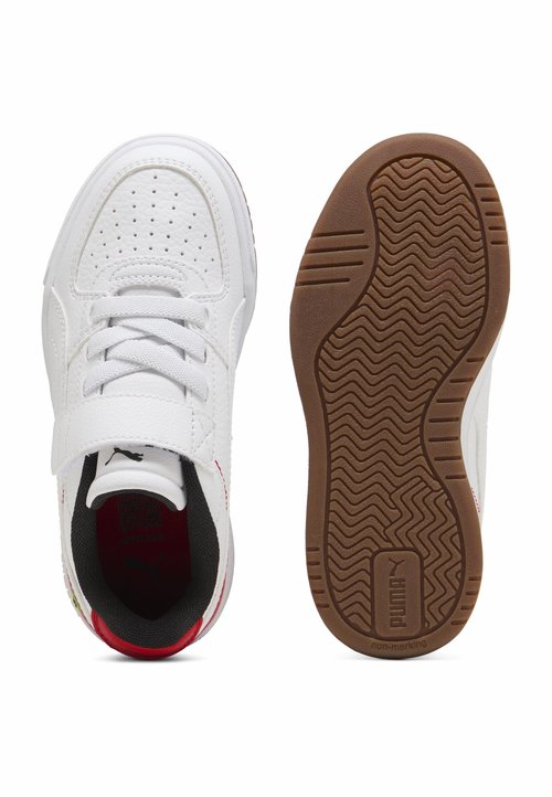 PUMA SCUDERIA FERRARI CAVEN III SNEAKERS UNISEX - Trainers - white- white-rosso corsa — photo 3