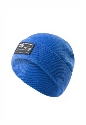 MIT LABEL PATCH - Beanie - power blue