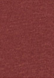 Texturovaná tkanina v hluboké rzi, vykazující jemný vzor tkaní a měkký matný povrch. Vhodná pro čalounění nebo výrobu oděvů.