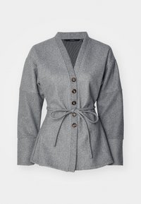VMKLEO - Cardigan - light grey melange