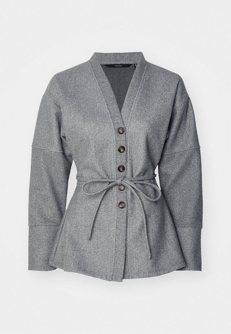 Vero Moda Vest lichtgrijs gemêleerd