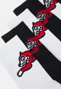 Icecream RUNNING DOG SOCKS 6PACK - Strømper - black/white