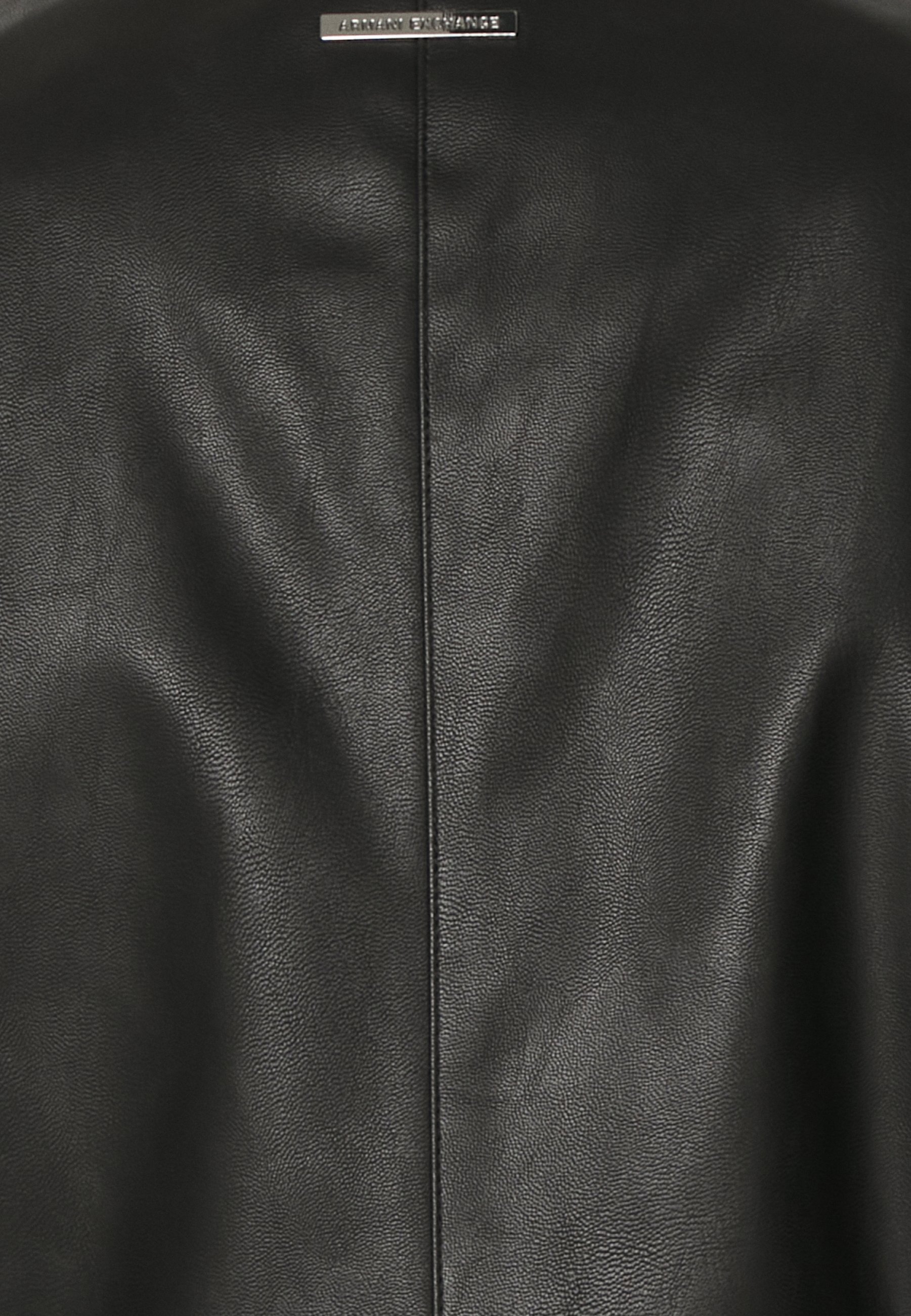 Armani Exchange BLOUSON - Faux leather jacket - black - Zalando.ie