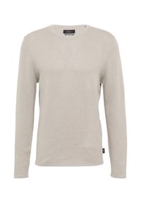 s.Oliver BLACK LABEL SOFTER - Strickpullover - helles beige