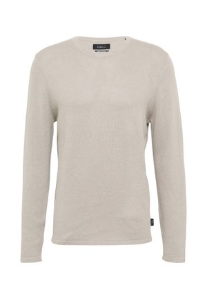 s.Oliver BLACK LABEL SOFTER - Strickpullover - helles beige