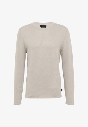 s.Oliver BLACK LABEL SOFTER - Strickpullover - helles beige