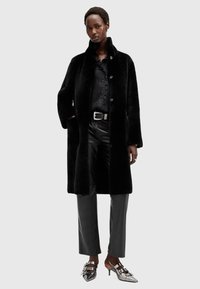 AllSaints SERRA SHEARLING  - Cappotto invernale - black