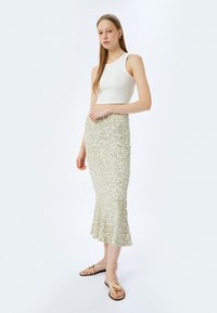 Koton MIDI  - A-Linien-Rock - green
