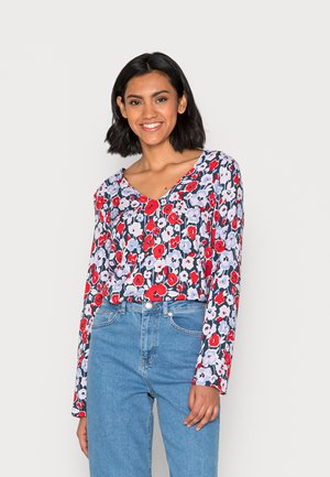 VIELVITA NECK - Blouse - midnight navy