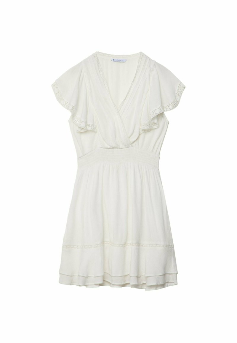 Stradivarius Jurk wit