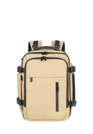 ERWEITERBARER - Rucksack - beige