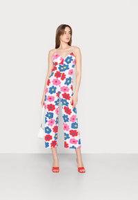 Glamorous LACE UP BACK LOOSE WIDE LEG - Kombinezon