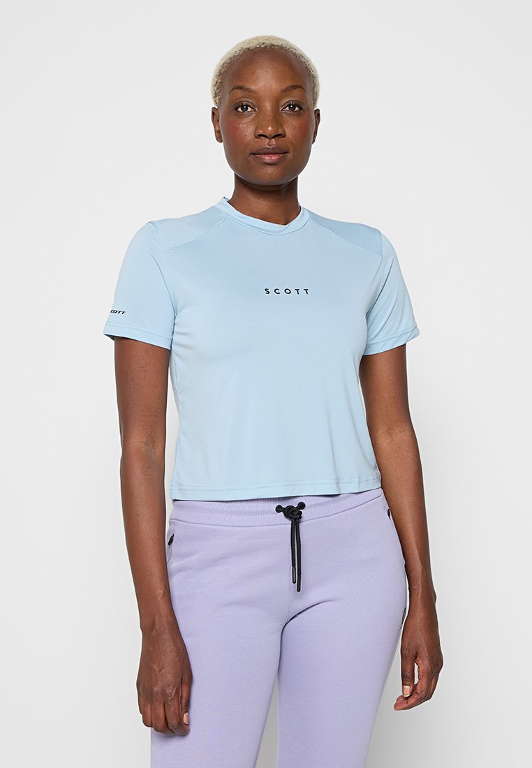 SCOTT Sports T-shirt basic blauw