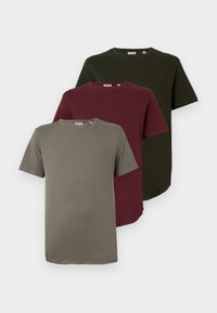 Ausgewählt, dark green/bordeaux/grey