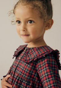 Next LONG SLEEVE REGULAR FIT - Vapaa-ajan mekko - red tartan