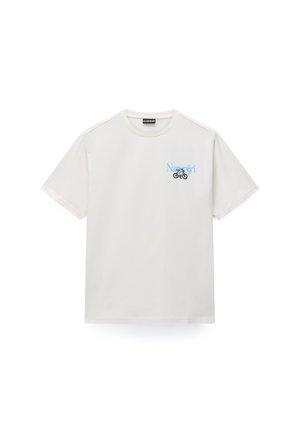 Napapijri, SWHOL SS FANCY FVA - T-shirt imprimé - white