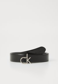 BUCKLE BELT - Remen - black/pewter