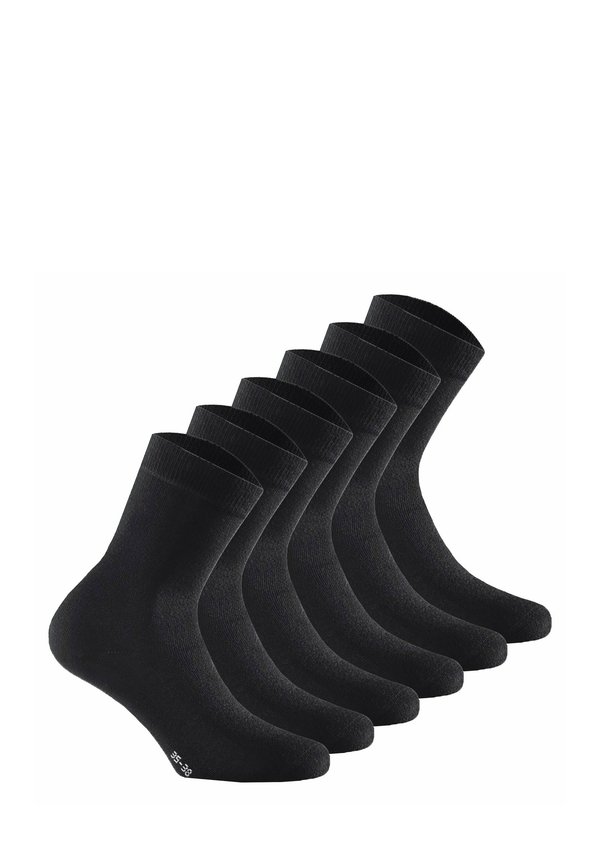 UNISEX 6ER PACK TOUCH - Socks - schwarz