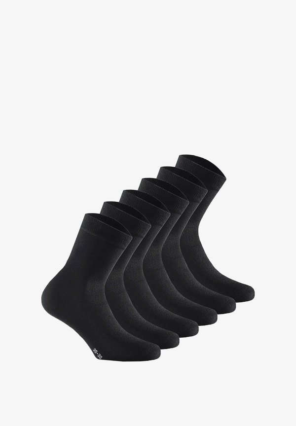 UNISEX 6ER PACK TOUCH - Socks - schwarz