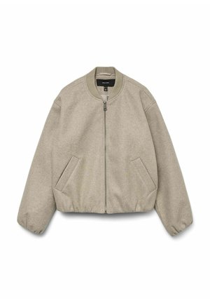 Vero Moda VMPOPBELLA - Bomberjacks - silver mink