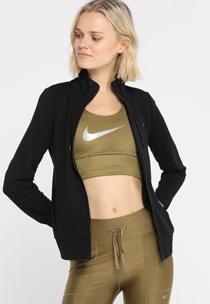 ONPELINA HIGH NECK - Zip-up sweatshirt - black
