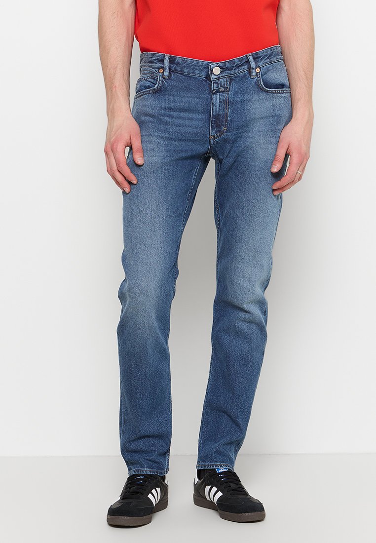 closed Slim fit jeans blauw