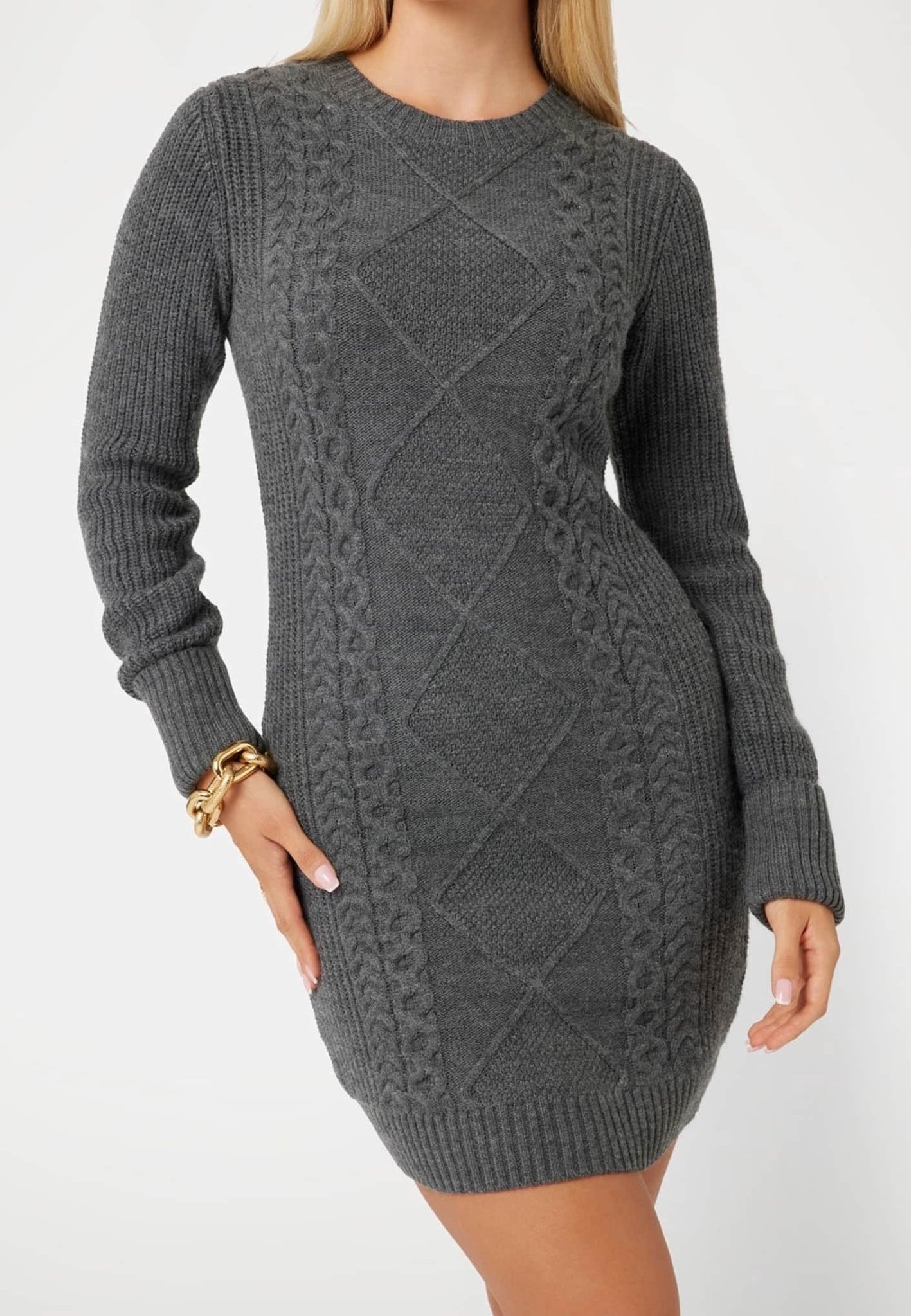 Guess Shift dress - grey - (Pre-owned) - Zalando.ie