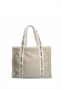 Manfield SHOPPER IN TEDDY-OPTIK - Shopper - beige