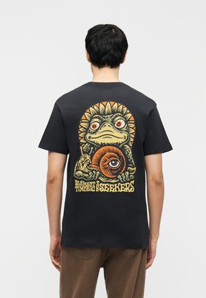 TIMBER THE FROG - Μπλουζάκι με στάμπα - off black