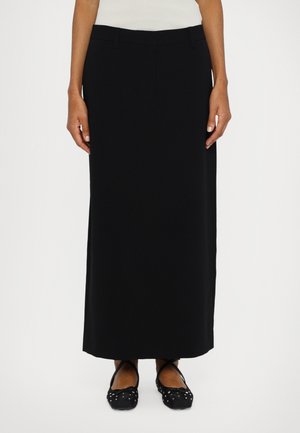 MAXI SLIT SKIRT - Blyantskjørt - black