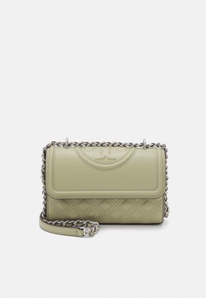 Tory Burch FLEMING SMALL CONVERTIBLE SHOULDER - Schoudertas - olive sprig