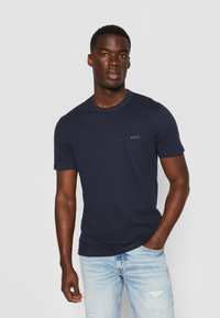 BOSS - T-shirt basic - dark blue Miniatuurafbeelding 1