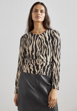 Desigual BLUS TIGRIS - Μπλούζα - camel