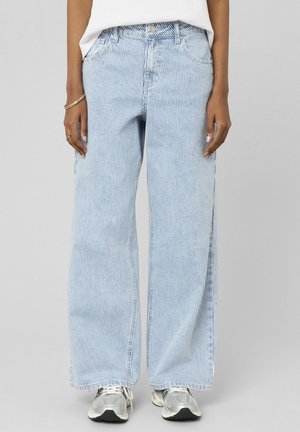 RAYÉ - Jean droit - bleu