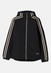 TRAIN LOGO SERIES TAPE JACKET UNISEX - Outdoorjakke - black/silver-coloured