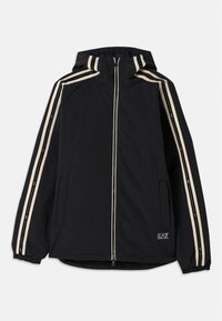 TRAIN LOGO SERIES TAPE JACKET UNISEX - Outdoorjakke - black/silver-coloured