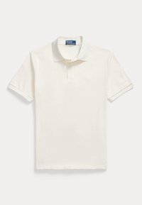 STANDARD FIT TEXTURED POLO SHIRT - Polo - clubhouse cream